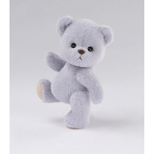 Медведь Lina TeddyTales, с короткой шерстью, S, сиренево-серый, 20 см